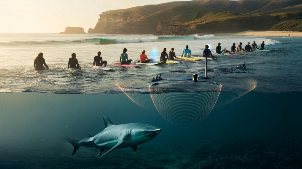 In Australië ontdekken onderzoekers een veelbelovende oplossing tegen aanvallen van witte haaien die het leven van surfers kan veranderen